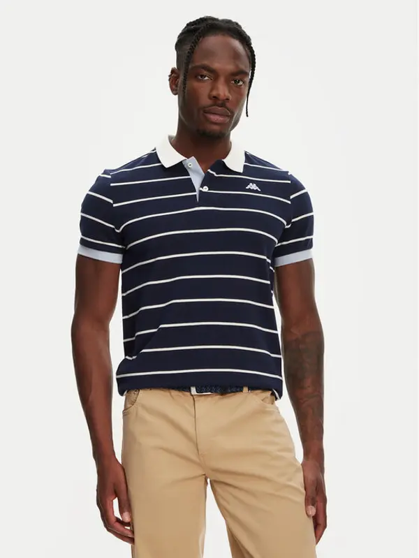Robe di Kappa Robe di Kappa Polo Masao 64131FW Tamnoplava Slim Fit