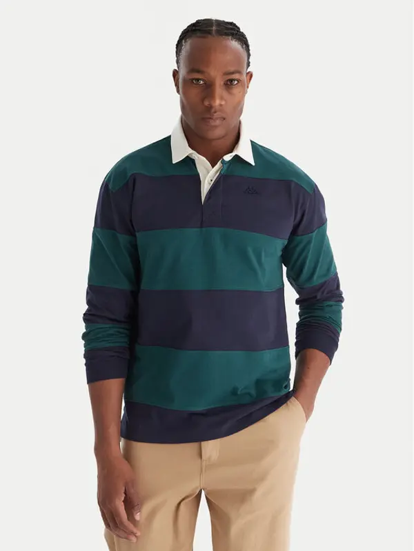 Robe di Kappa Robe di Kappa Polo New Casper 64112GW Tamnoplava Slim Fit