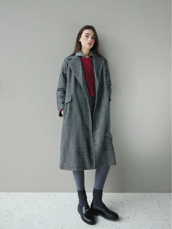 Robe di Kappa Robe di Kappa Prijelazni kaput Jeannie 62123UW Crna Regular Fit