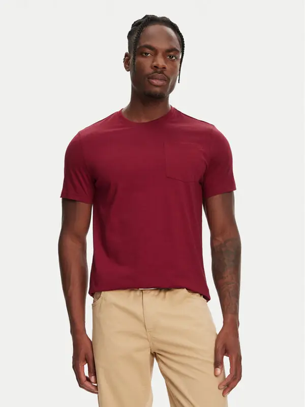 Robe di Kappa Robe di Kappa T-shirt Dorel 64131EW Tamnocrvena Regular Fit