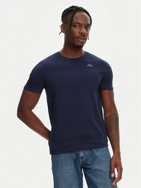 Robe di Kappa Robe di Kappa T-shirt Luc 611187W Tamnoplava Regular Fit
