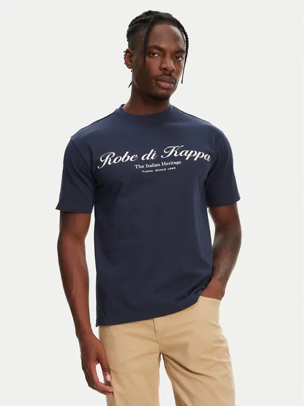 Robe di Kappa Robe di Kappa T-shirt Robe Giovani Tozeur 61151CW Tamnoplava Regular Fit