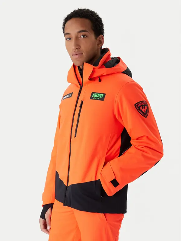 Rossignol Rossignol Skijaška jakna Hero Blackside RLOMJ24 Narančasta Regular Fit