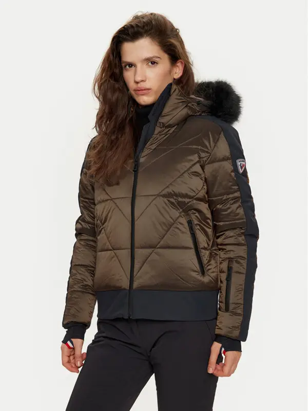 Rossignol Rossignol Skijaška jakna Ventina RLNWJ23 Zlatna Regular Fit