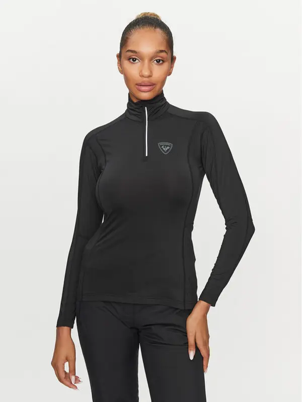 Rossignol Rossignol Tehnička majica dugih rukava Classique Crna Standard Fit