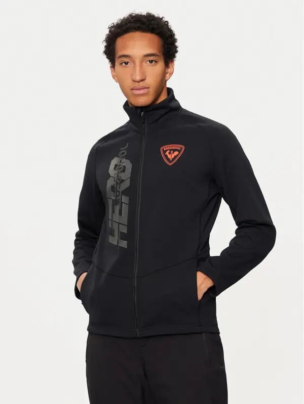 Rossignol Rossignol Tehnička majica dugih rukava Hero Classique RLNML13 Crna Regular Fit