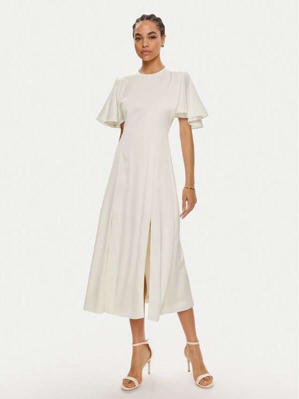 ROTATE ROTATE Koktel haljina 112167857 Écru Regular Fit