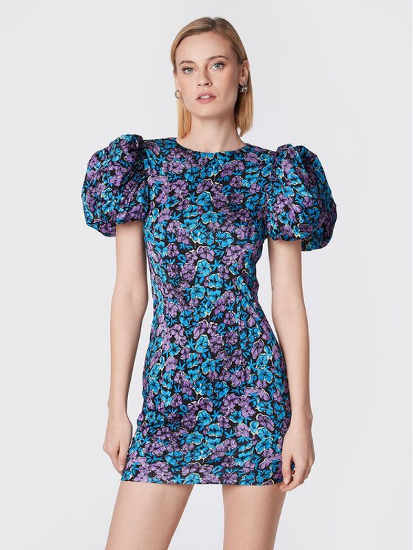 ROTATE ROTATE Koktel haljina Ruby RT1808 Plava Slim Fit