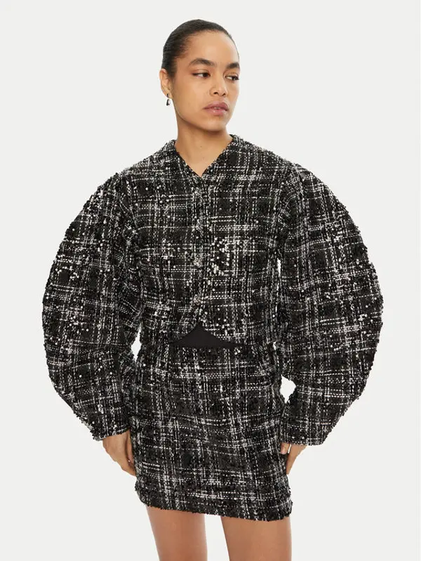 ROTATE ROTATE Prijelazna jakna 113908 Crna Regular Fit