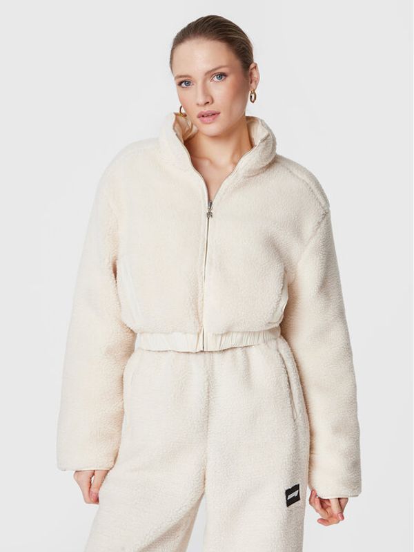 ROTATE ROTATE Prijelazna jakna Teddy RT2084 Écru Regular Fit