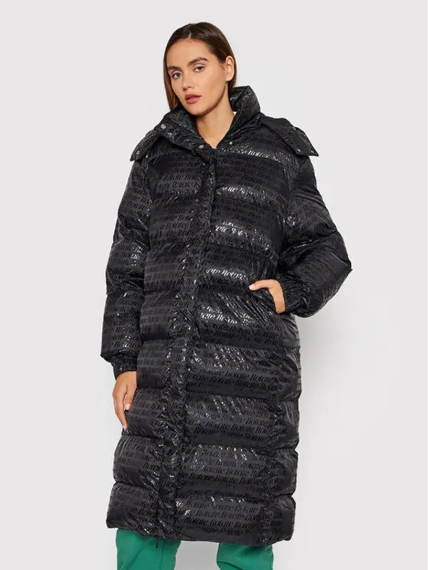 ROTATE ROTATE Zimska jakna Tina RT789 Crna Relaxed Fit