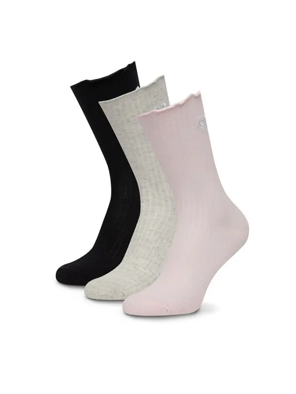 Roxy Roxy Duge čarape AS_ROXY_01W_SS25 (3-PACK) Ružičasta
