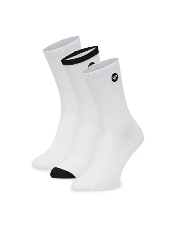 Roxy Roxy Duge čarape AS_ROXY_02W_SS25 (3-PACK) Bijela