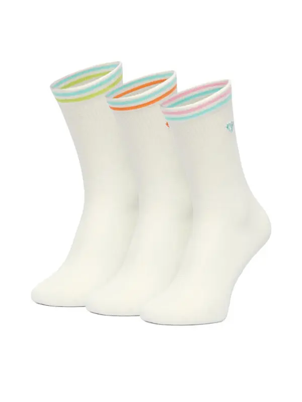 Roxy Roxy Duge čarape CEO_BR_ROXY_2032_W_AW25 (3 PACK) Bijela