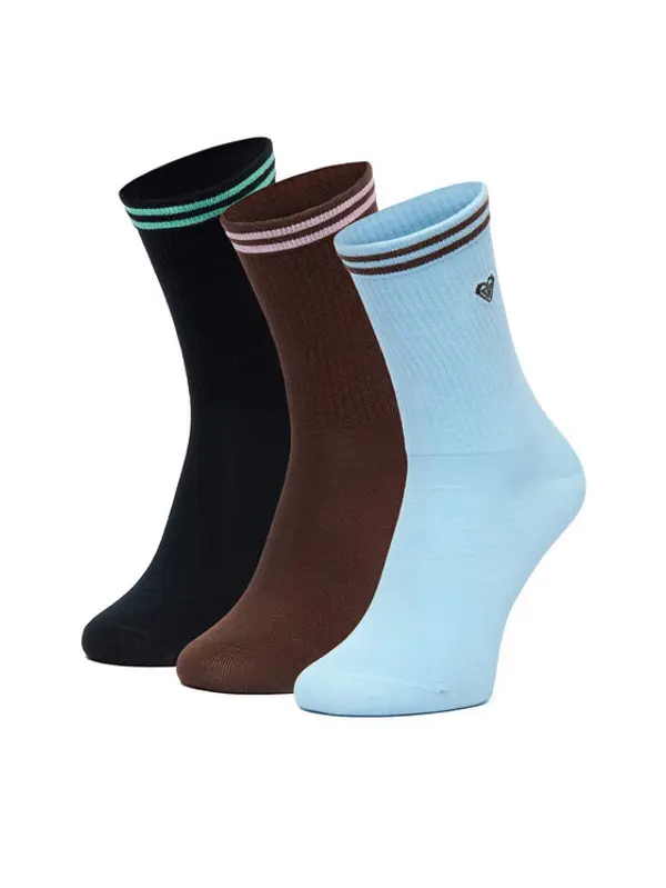 Roxy Roxy Duge čarape CEO_BR_ROXY_2032_W_AW25 (3 PACK) Šarena
