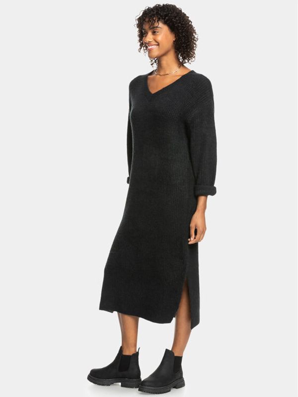 Roxy Roxy Džemper haljina Winter Escape Ktdr ERJKD03449 Siva Regular Fit