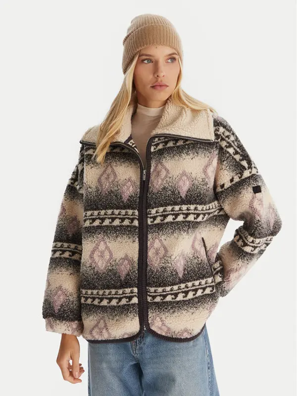 Roxy Roxy Flis Feels Like Winter ERJJK03676 Bež Regular Fit