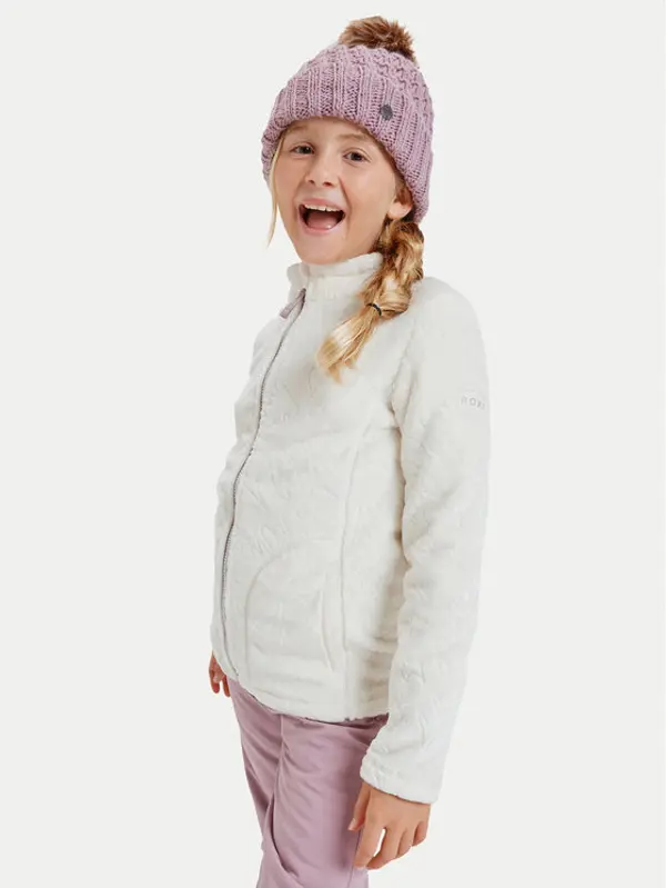 Roxy Roxy Flis Igloo ERGFT04013 Bijela Slim Fit