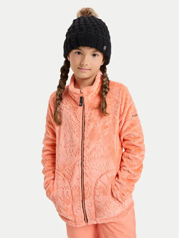 Roxy Roxy Flis Igloo ERGFT04013 Narančasta Slim Fit