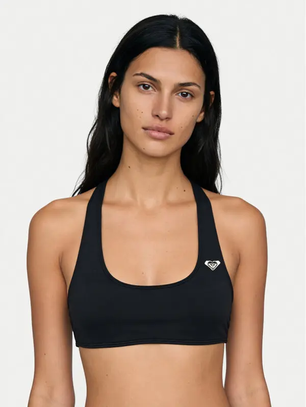 Roxy Roxy Gornji dio kupaćeg kostima Essential ERJX305659 Crna