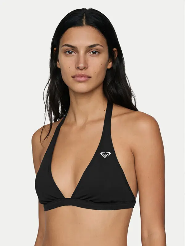 Roxy Roxy Gornji dio kupaćeg kostima Solid Essentials ERJX305689 Crna