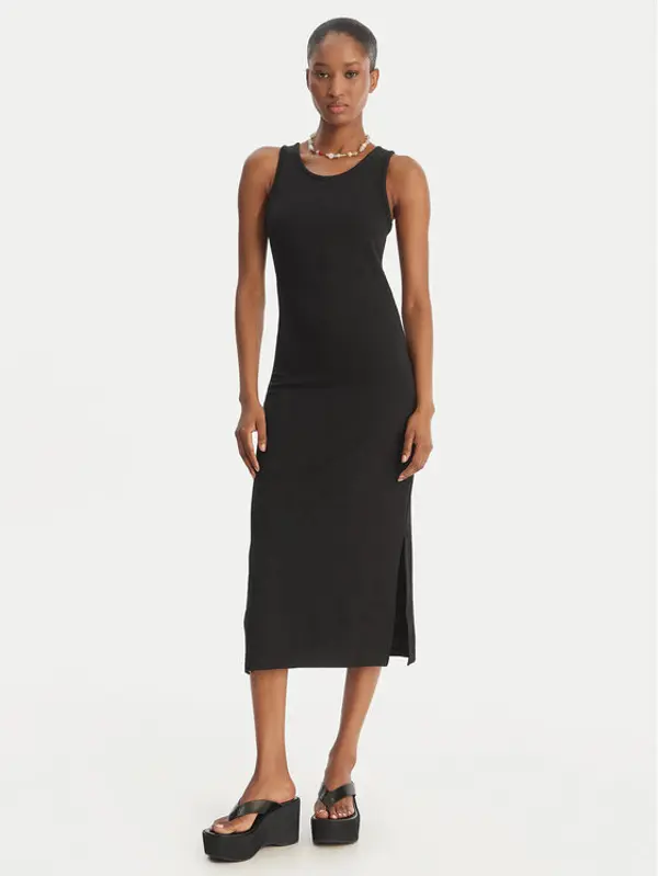 Roxy Roxy Haljina za svaki dan Good Keepsake ERJKD03442 Crna Regular Fit