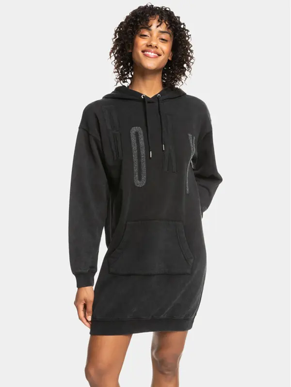 Roxy Roxy Haljina za svaki dan Sound Waves Ktdr ERJKD03445 Siva Regular Fit