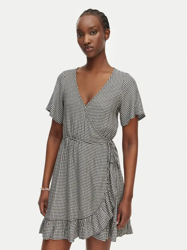 Roxy Roxy Haljina za svaki dan Zenith Wrap ERJWD03876 Crna Regular Fit