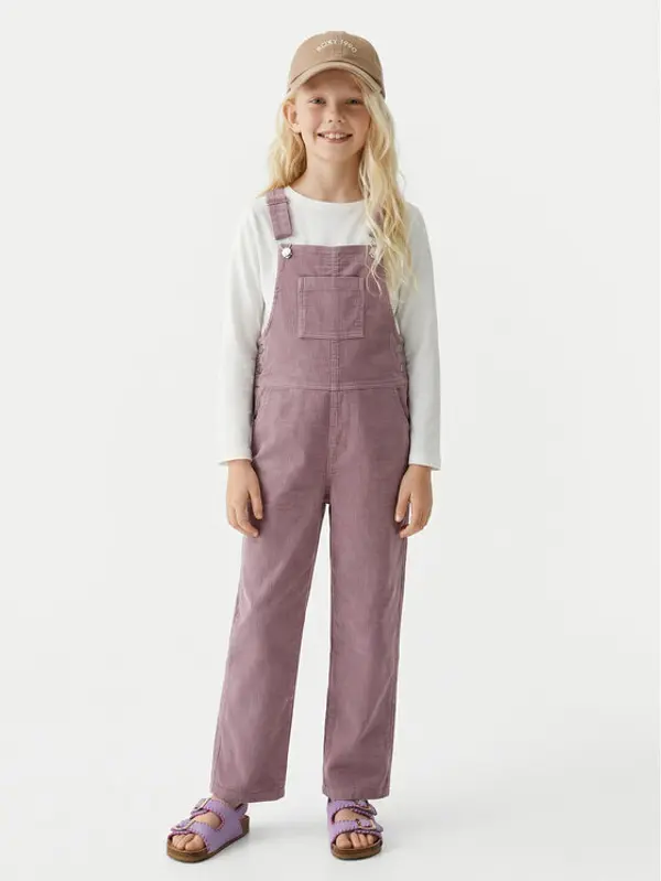 Roxy Roxy Jeans kombinezon Baby Dune ERGWO03011 Ljubičasta Regular Fit