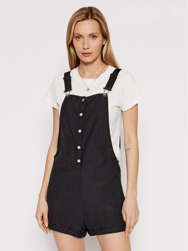 Roxy Roxy Jeans kombinezon Back To Goodbye ERJWD03617 Crna Regular Fit