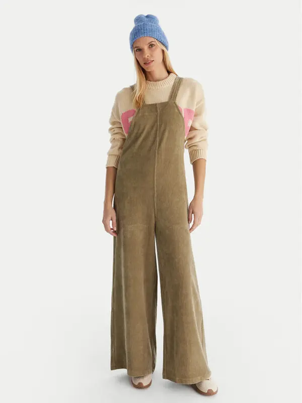 Roxy Roxy Jeans kombinezon Best Daze ERJKO03009 Zelena Regular Fit