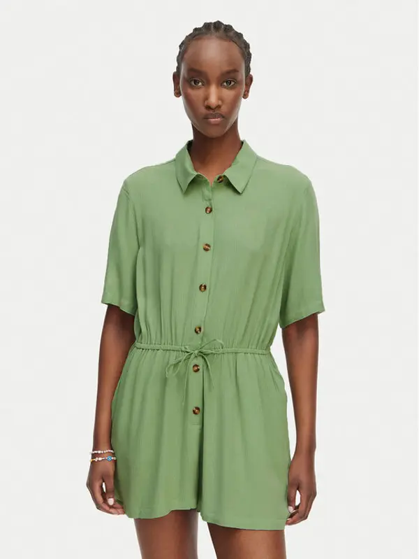 Roxy Roxy Kombinezon Real Tomorrow ERJWO03010 Zelena Regular Fit