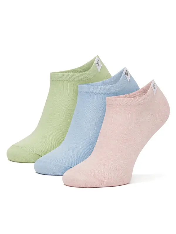 Roxy Roxy Kratke čarape AS_ROXY_09S_SS25 (3-PACK) Šarena