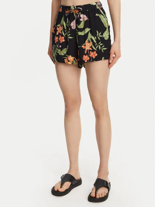 Roxy Roxy Kratke hlače ERJNS03585 Crna Regular Fit