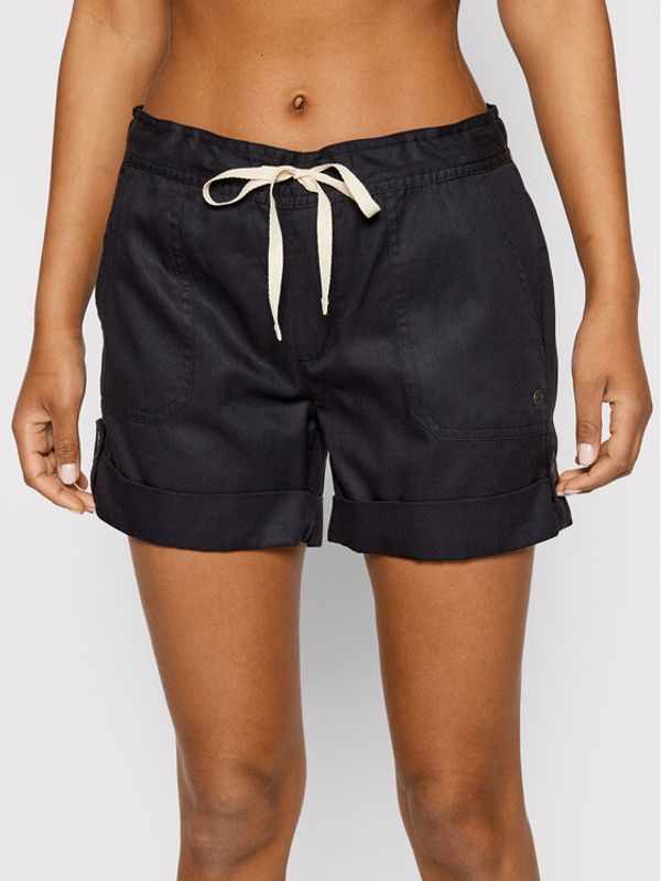 Roxy Roxy Kratke hlače Life Is Sweeter ERJNS03389 Crna Regular Fit