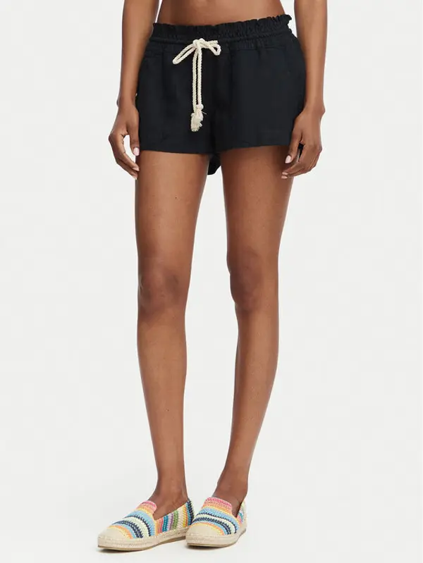 Roxy Roxy Kratke hlače Oceanside ARJNS03007 Crna Regular Fit