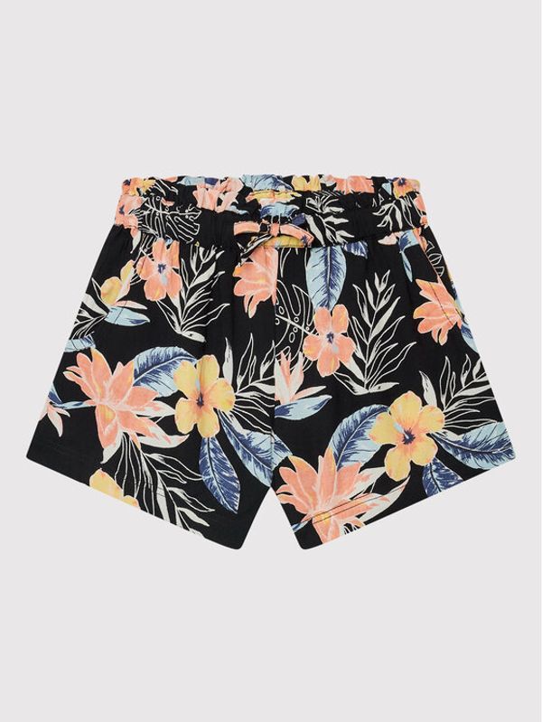 Roxy Roxy Kratke hlače Rainbow Shower ERGNS03109 Crna Regular Fit