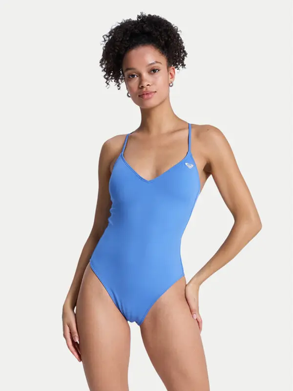 Roxy Roxy Kupaći kostim Solid Essentials ERJX103796 Svijetloplava