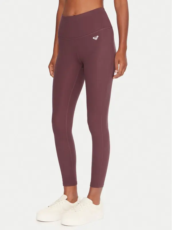 Roxy Roxy Leggings Heart Into It Ankle ERJNP03690 Ljubičasta Slim Fit