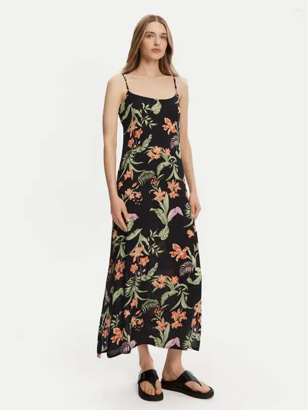 Roxy Roxy Ljetna haljina ERJWD03885 Crna