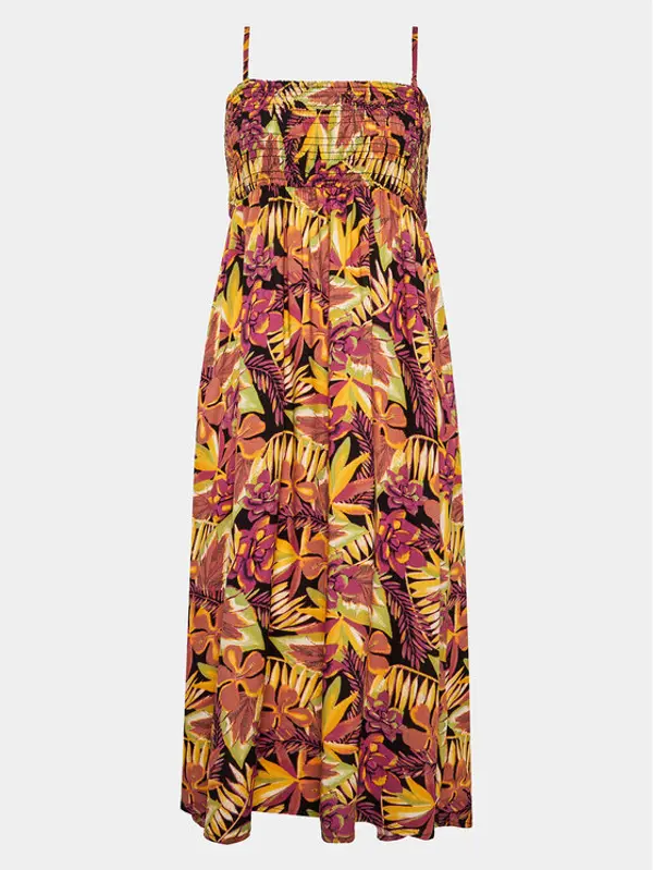 Roxy Roxy Ljetna haljina Remember Sun Wvsk ERJWK03146 Siva Slim Fit