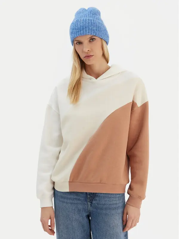 Roxy Roxy Majica dugih rukava ERJFT04868 Bež Relaxed Fit