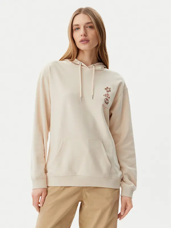 Roxy Roxy Majica dugih rukava ERJFT04952 Bež Regular Fit