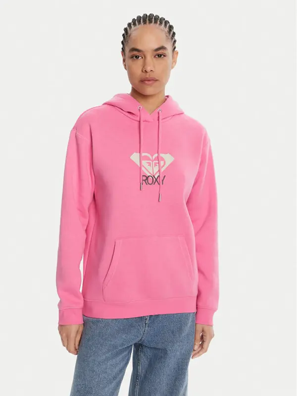 Roxy Roxy Majica dugih rukava ERJFT05020 Ružičasta Regular Fit