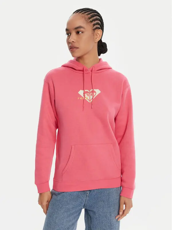 Roxy Roxy Majica dugih rukava ERJFT05028 Ružičasta Regular Fit
