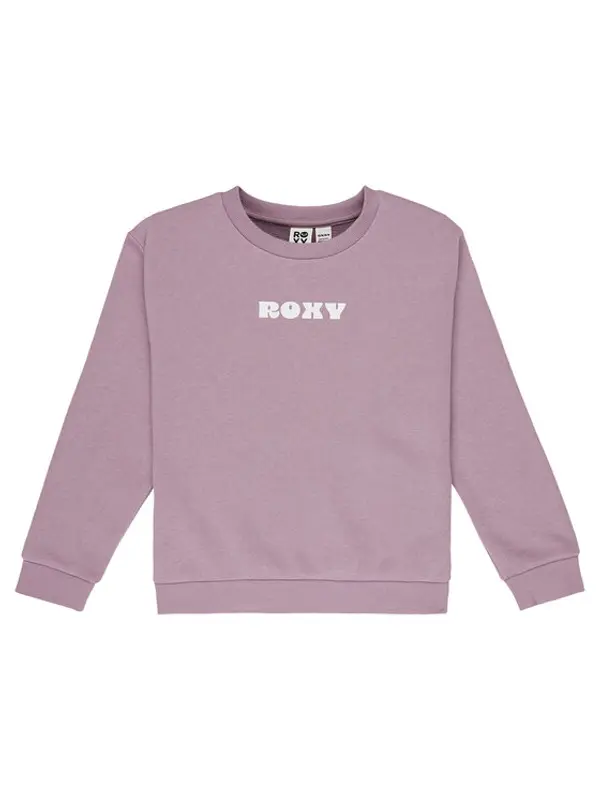 Roxy Roxy Majica dugih rukava Surf Feeling Brushed ERGFT04026 Ljubičasta Relaxed Fit