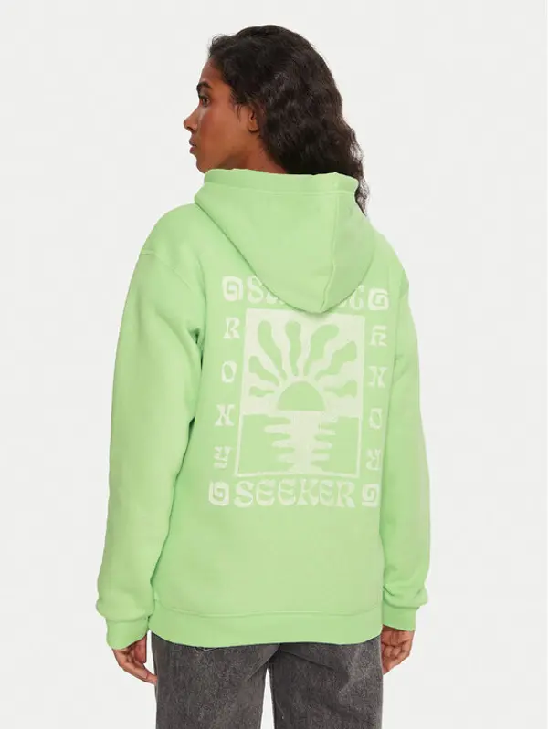 Roxy Roxy Majica dugih rukava Surf Stoked ERJFT05021 Zelena Regular Fit