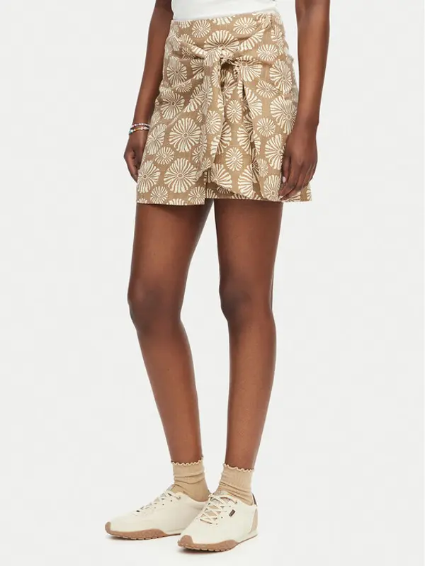 Roxy Roxy Mini suknja Summer Cocktail ERJWK03176 Bež Regular Fit