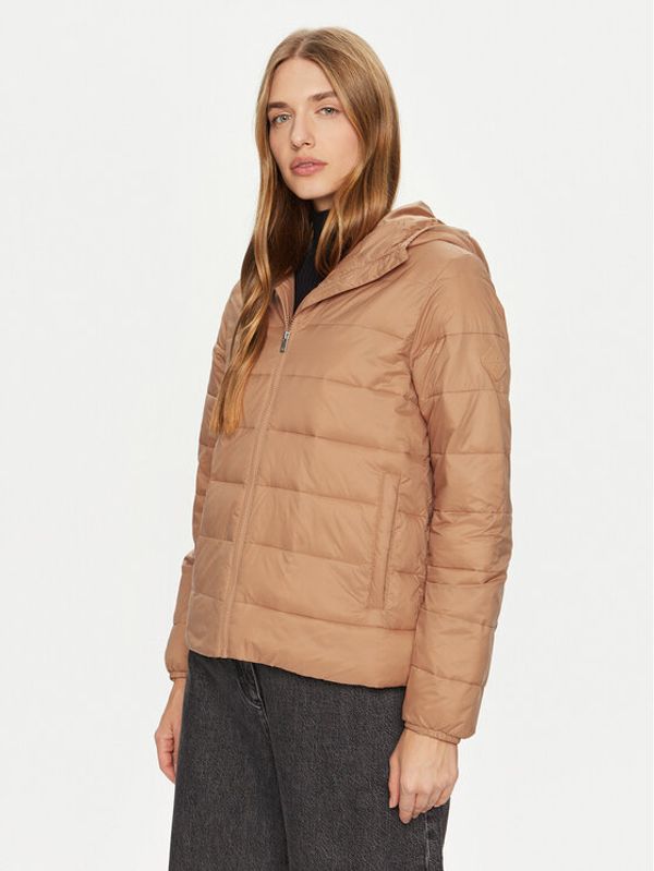 Roxy Roxy Pernata jakna Wind Bliss ERJJK03618 Bež Relaxed Fit