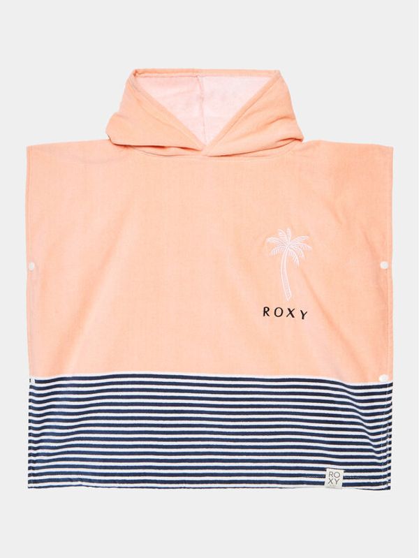 Roxy Roxy Pončo Sweetie Palm Tree ERLAA03048 Narančasta Relaxed Fit